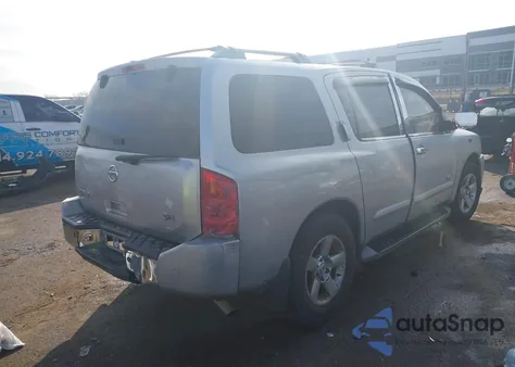 2005 Nissan Armada Se from USA, damaged, VIN 5N1AA08A85N706654